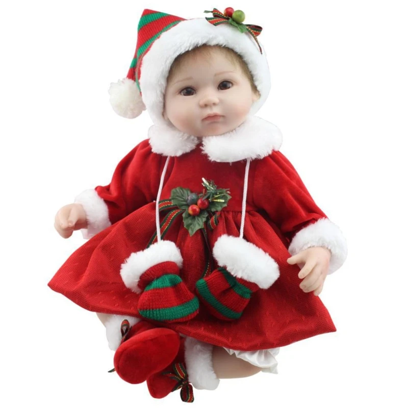 

Dongzhur Silicone Reborn Baby Dolls 42cm Npkdoll Boneca Reborn Silicone Completa Silicone Baby Dolls For Girls Toys For Children