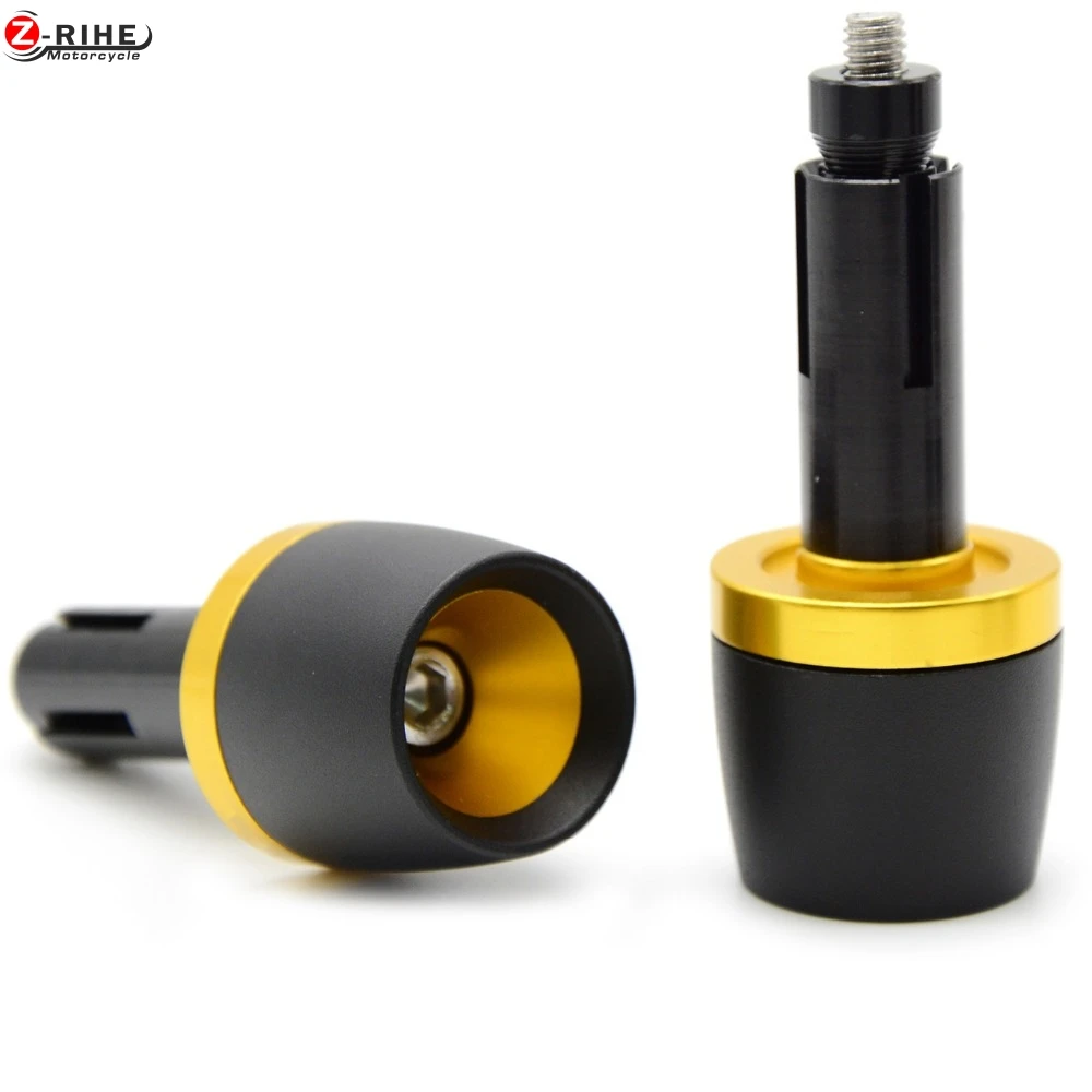 

7/8" 22mm CNC Universal Motorcycle Hand Bar Ends Handlebar Grips Ends For suzuki sv650 gsxr600 gsxr750 GSX-S1000 gsxr1100 GS500