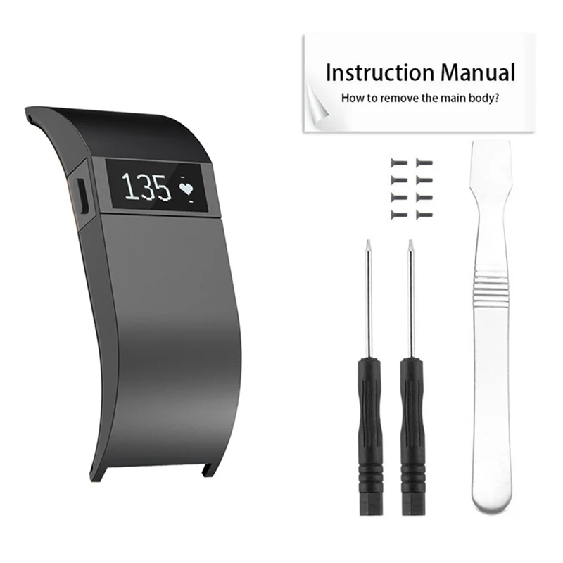 Металлический защитный чехол для часов рамка бампер FitbitCharge HR
