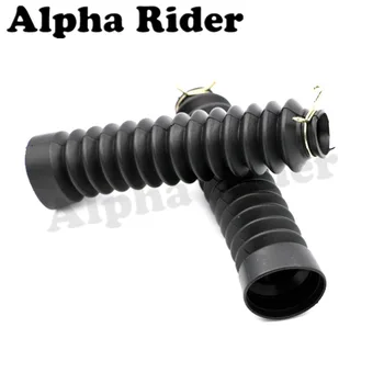 

7.6" Motorcycle Front Fork Cover Gaiter Gators Boot Shock Protector Dust Guard for Yamaha Suzuki Honda Norton Bike Bicycle Black