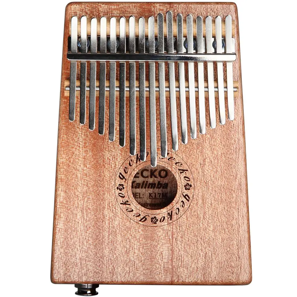 GECKO 17 ключ Kalimba красное дерево большой палец пианино Mbira Kalimba набор+ мелодия молоток твердой древесины клавиатура музыкальный инструмент K17MEQ