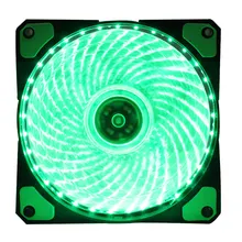 Новейший светодиодный вентилятор с регулируемым цветным вентилятором, 120 мм, светодиодный охлаждающий вентилятор для компьютера, бесшумный корпус, контроллер вентилятора