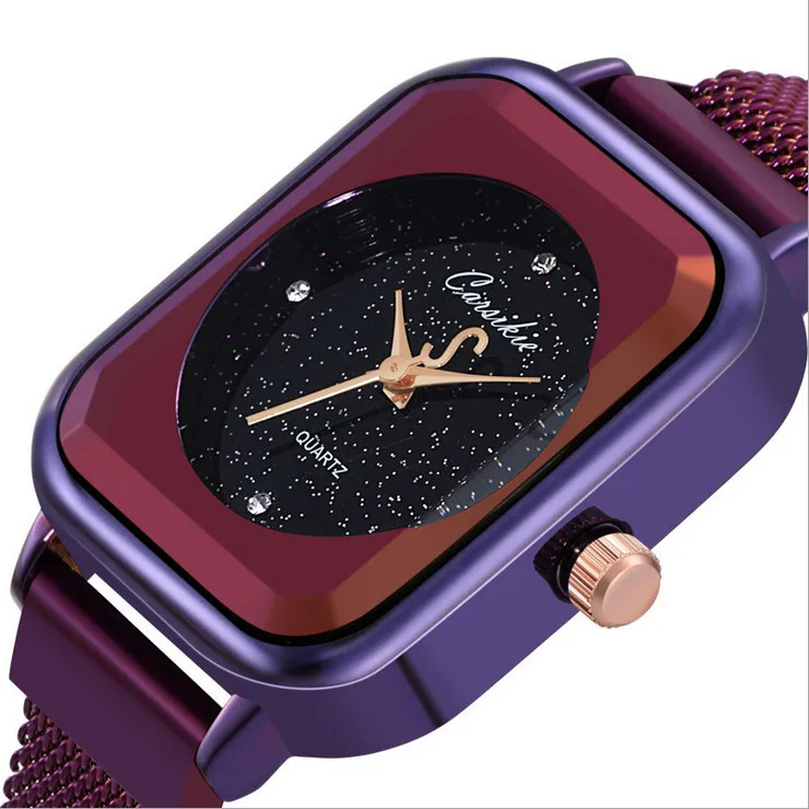 

Luxury Women Watches Magnetic Starry Sky Female Clock Quartz Wristwatch Fashion Ladies Wrist Watch reloj mujer relogio feminino
