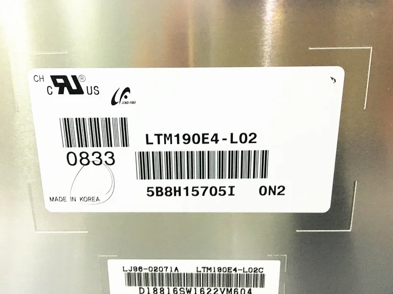 

LTM190E4-L02 ЖК-дисплей