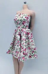 1/6 весы цветочные принты тюбик платье летняя юбка одежда для 12 дюймов Phicen jiaol Tbleague модель игрушки