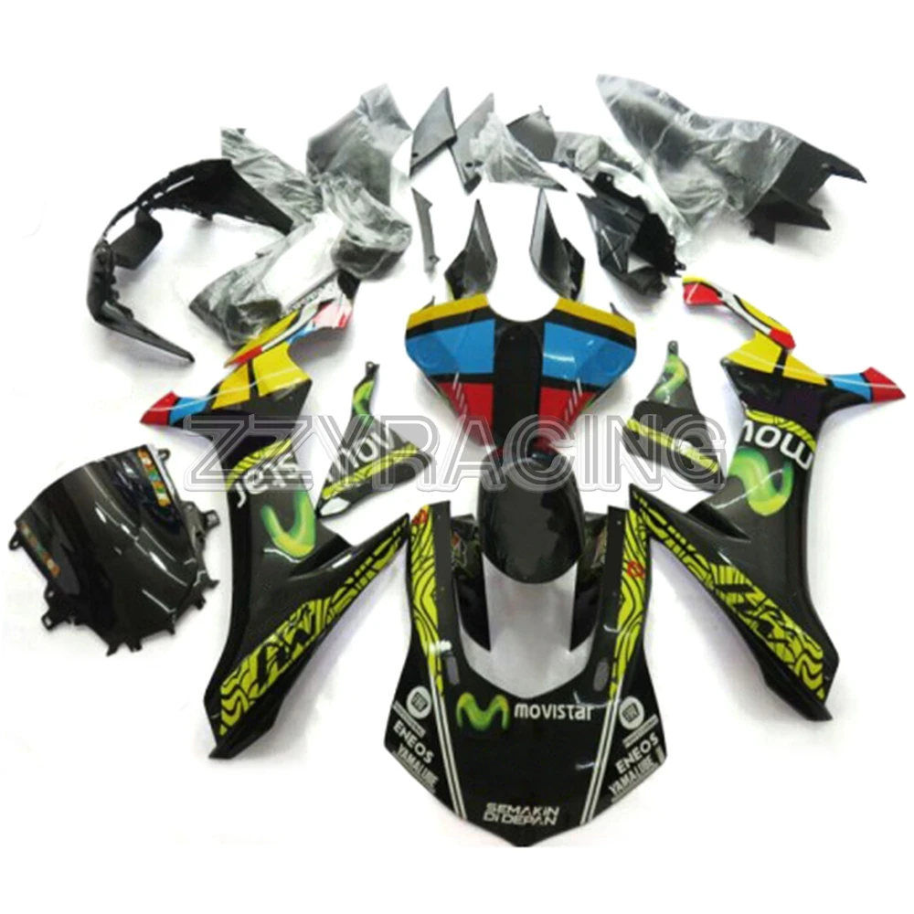 

Injection Fairings for Yamaha YZF R1 2015 - 2017 2016 Complete Panels ABS Plastic Panels YZF1000 R1 15 16 17 Colorful Cowlings