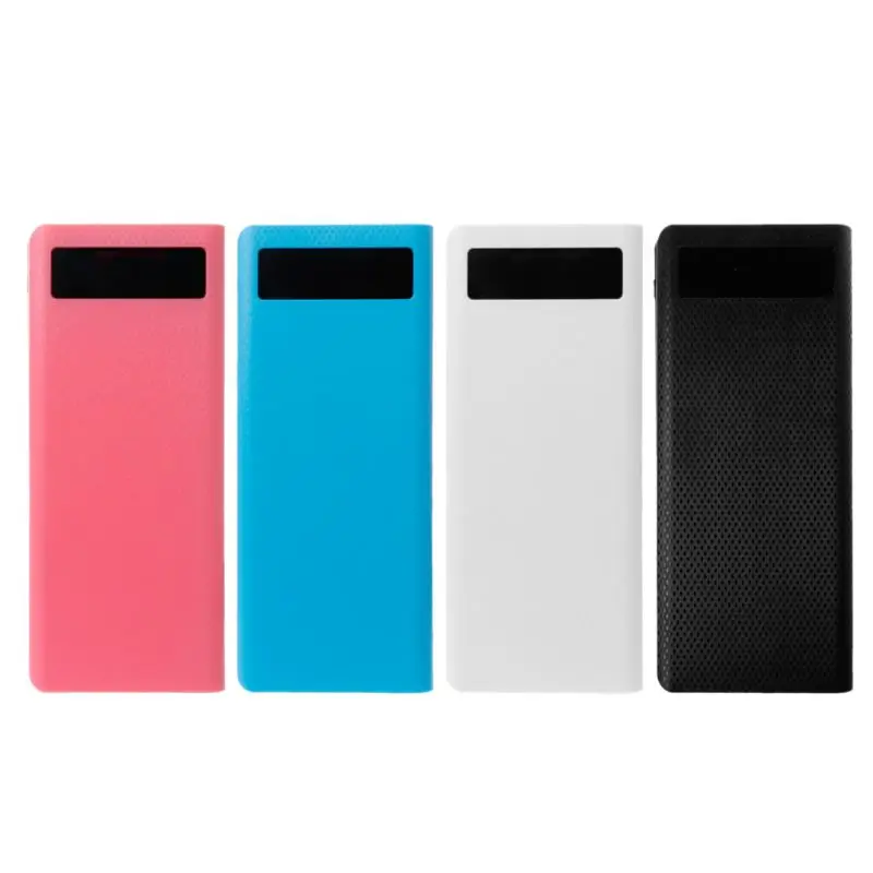المزدوج USB QC 3.0 8x18650 بطارية DIY قوة البنك مربع شاحن آيفون Xiaomi جهاز لوحي، هاتف خلوي المزدوج USB QC 3.0 8x18650 بطارية DIY قوة البنك مربع شاحن آيفون Xiaomi جهاز لوحي، هاتف خلوي