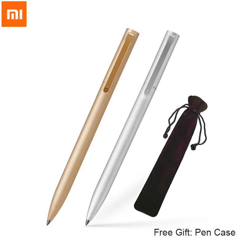 Оригинальная металлическая ручка Xiaomi Mijia PREMEC гладкие швейцарские стержни 0 5 мм
