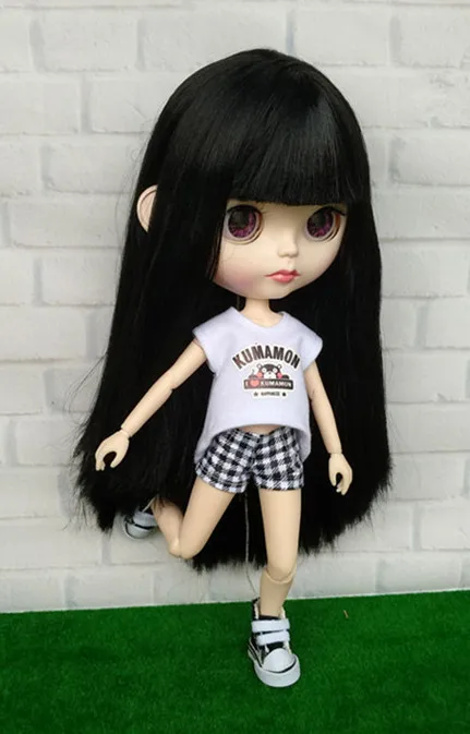 

New Arrival Doll Clothes Doll T-Shirt Doll Short pants (suitable for blyth, Azone, momoko,ob,pullip,BJD,kurhn,1/6 Doll)