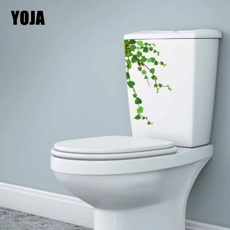 YOJA 23.2X11.8CM современное искусство домашний декор наклейки для унитаза стикер на