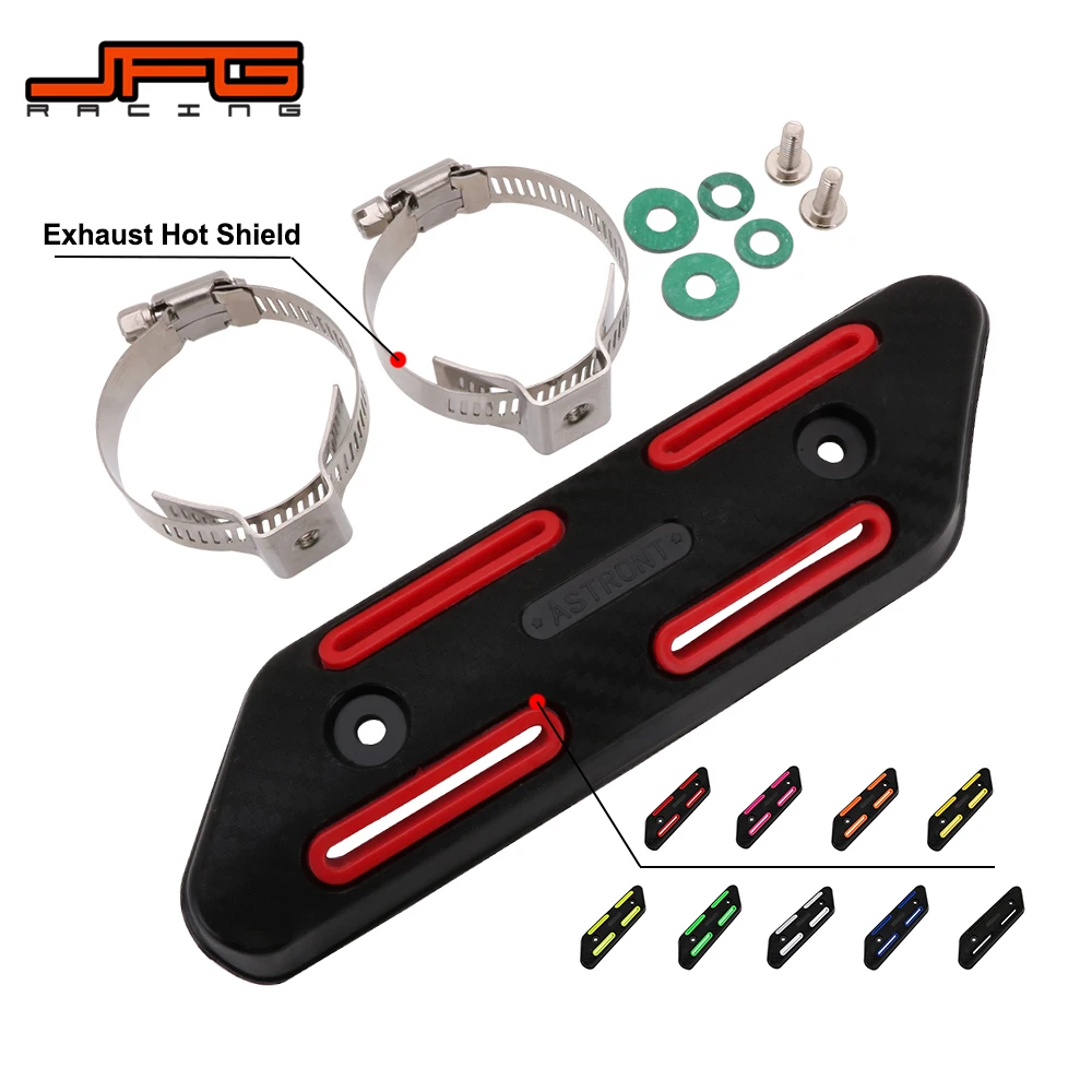 

Motorcycle 27-51MM Exhaust Muffler Protector Heat Shield Cover Guard Anti-Scalding Cover For KTM HONDA YAMAHA SUZUKI KAWASAKI