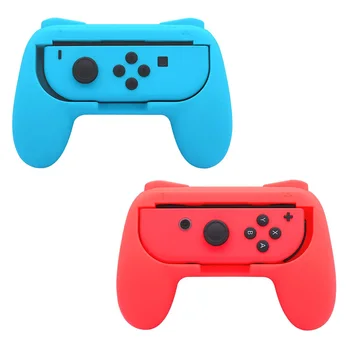 

HOBBYINRC 1Pair Controller Handle Game Handles for Switch Joy-Con - Blue + Red