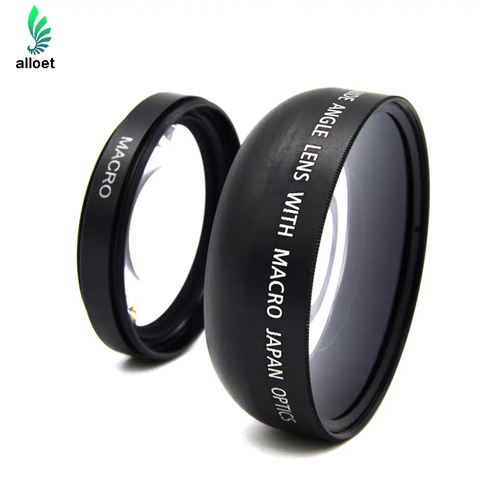 Best Seller  HD 49mm 0.45X Replace Wide Angle & Macro Lens For Nikon Cannon Sony A NEX3 NEX5 NEX NEX-C3 For Came