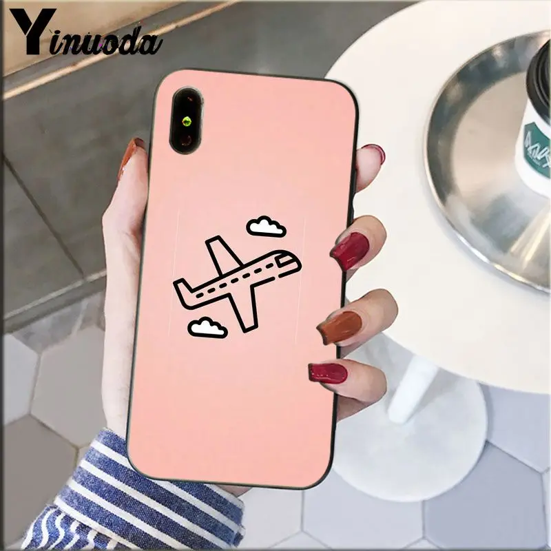 Simple lovely cartoon air plane