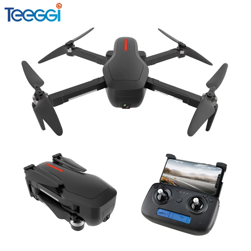 

W10 Brushless GPS Drone 5G Wifi FPV RC Drone with 4K Ultra HD Camera Foldable RC Quadcopter VS F11 SG906 SG106 4K Camera Dron