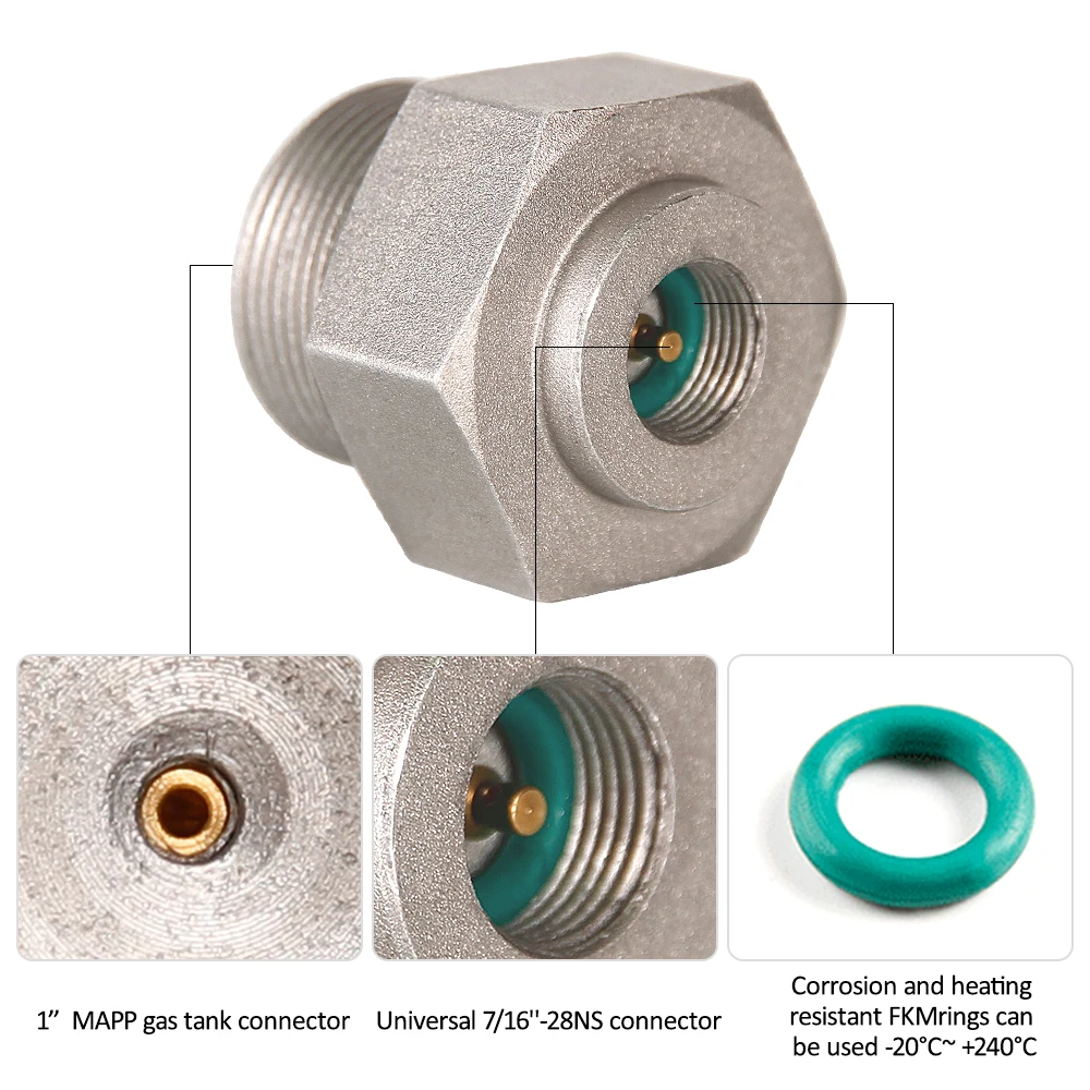 Адаптер для заправки газа, походная плита, газовый адаптер, цилиндрический соединитель, конвертер для плиты, походный переходник для газовой плиты, аксессуары для кемпинга