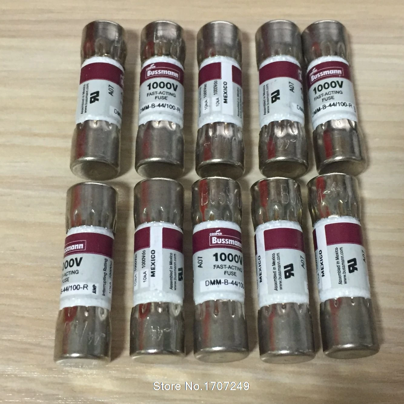 American BUSS FUSE fuse DMM B 44/100 DMM B 44/100 R DMM 44/100 R