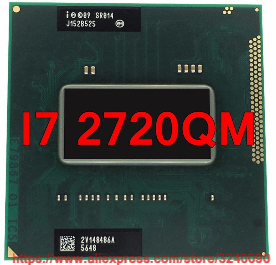 Оригинальный процессор lntel Core I7 2720QM SR014 (6M кэш/2 2 ГГц-3 3 ГГц/четырехъядерный)