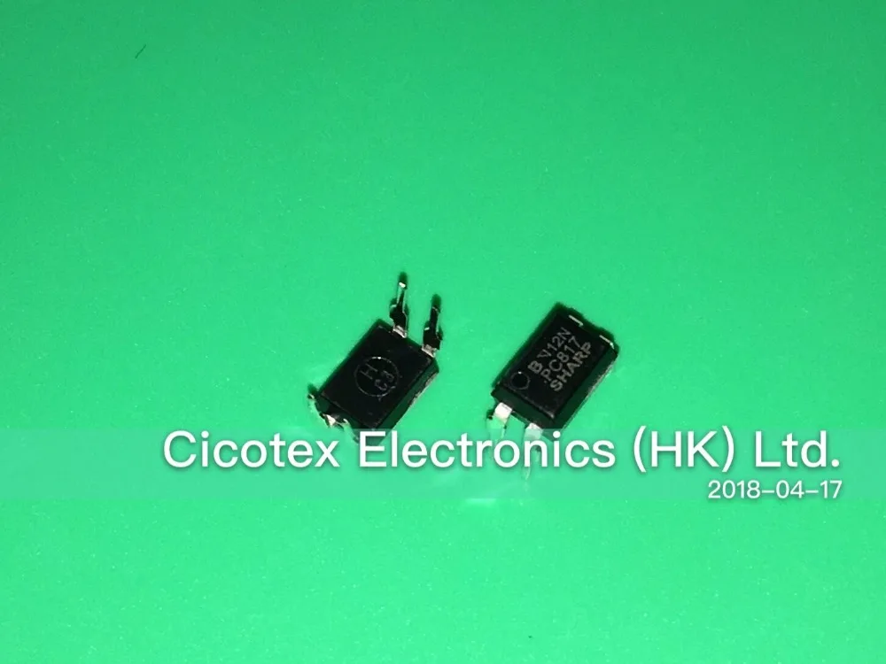

100pcs/lot PC817B DIP4 PC817-B PC817 B Transistor output optocouplers Photocoupler DC input 80V 50mA New Original