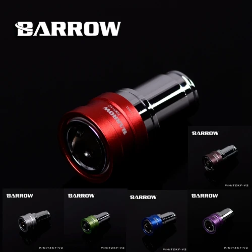 Barrow TZKF V2 черно серебристый водонепроницаемый быстроразъемный Женский Разъем|water