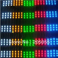 100 шт. супер яркий 5050 RGB светодиодный модуль SMD 3 светодиоды Водонепроницаемый 12 В DC 20 штук/String привело канал Письмо рекламировать окна вздох