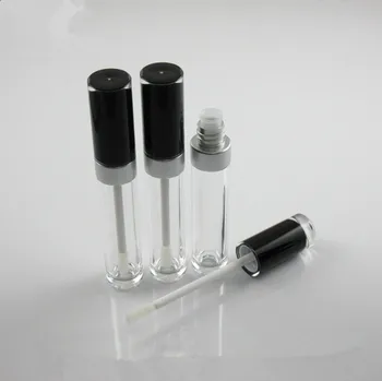 

2019 New 8ML 200pcs Lip gloss Bottle Plastics Box Containers Empty Clear Lipgloss Tube Eyeliner lash Lipgloss Split Bottles