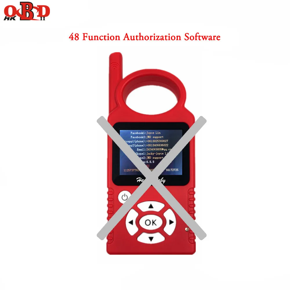 

G and 48 Chip Copy Function Authorization Software for Handy Baby CBAY Key Programmer Without JMD Assistant