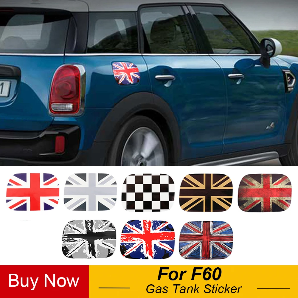 Jack Vinyl Gas Tank Cap Sticker Cover Fuel Tank Decal Decoration For Mini Cooper JCW Countryman