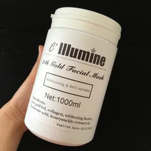 1KG 24k Gold Facial Mask Whitening Moisturizing Anti-wrinkle Mask Hospital Equipment 1000g Beauty Salon Products