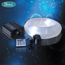 Maykit дешевая цена дизайн интерьера RGB Оптическое волокно кафе бар с 348 конец горит светильник s звезда и светодиодный светильник двигатель