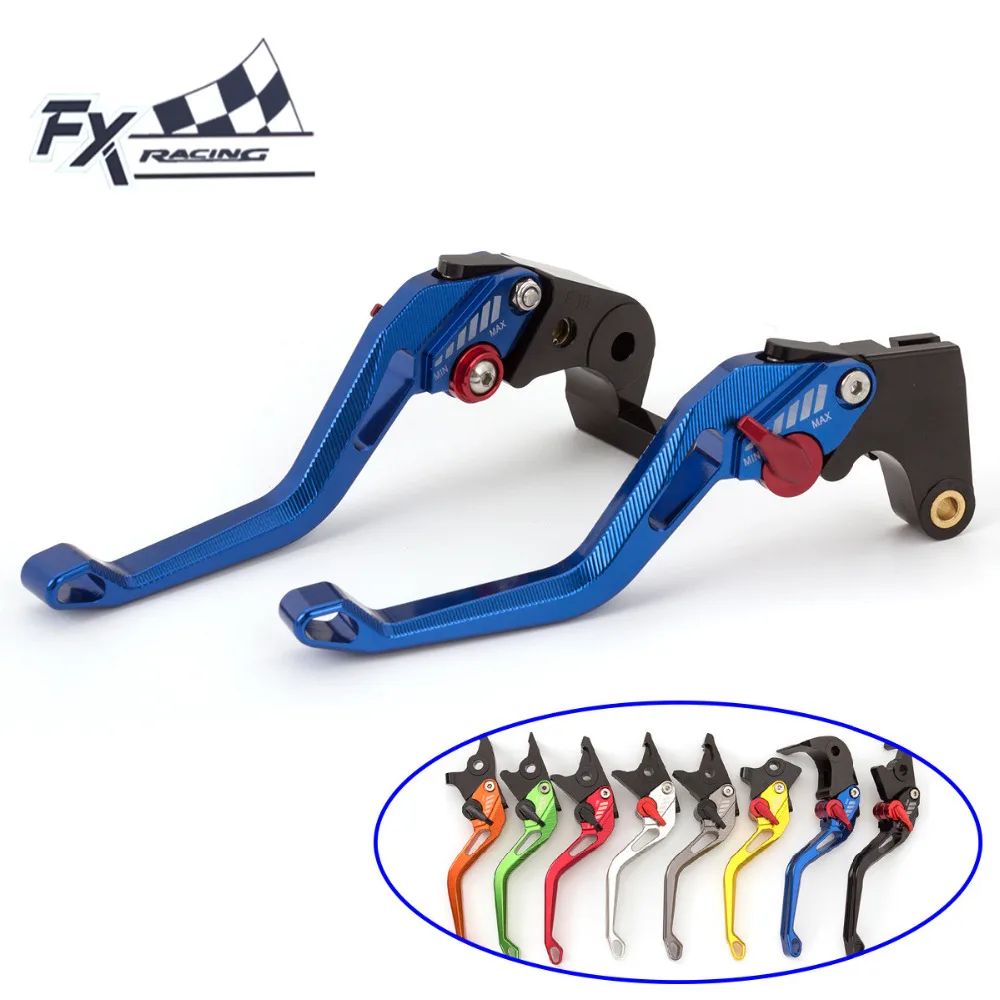 FX CNC Aluminum New Adjustable 3D Rhombus Motorcycle Brake Clutch Lever