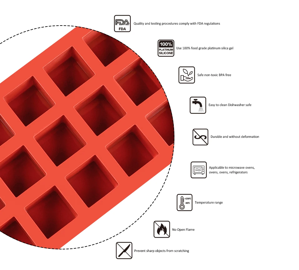SILIKOLOVE, новинка, 15 полости, кубическая, квадратная формы, силиконовая форма для украшения торта, инструменты, сделай сам, десерт, форма для торта, для кухни, для выпечки