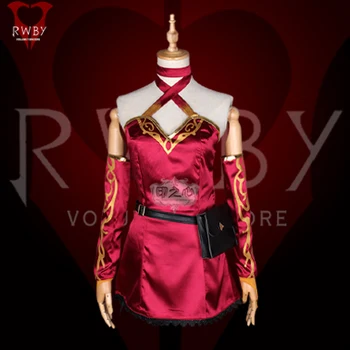 

Anime RWBY Cinder Fall Cosplay Costume Fashion Sexy Formal Dress For Adult Unisex Cos Party Role Play Dress Custom-Make Any Size