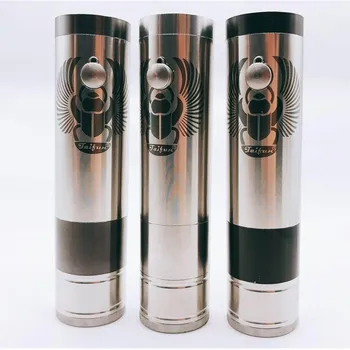 

Typhoon Scarab Mech Mod 316SS 22MM Diameter Vaporizer Vape 3pcs 18650 Battery fit Taifun GT IV RTA Kayfun Lite RTA vape mod