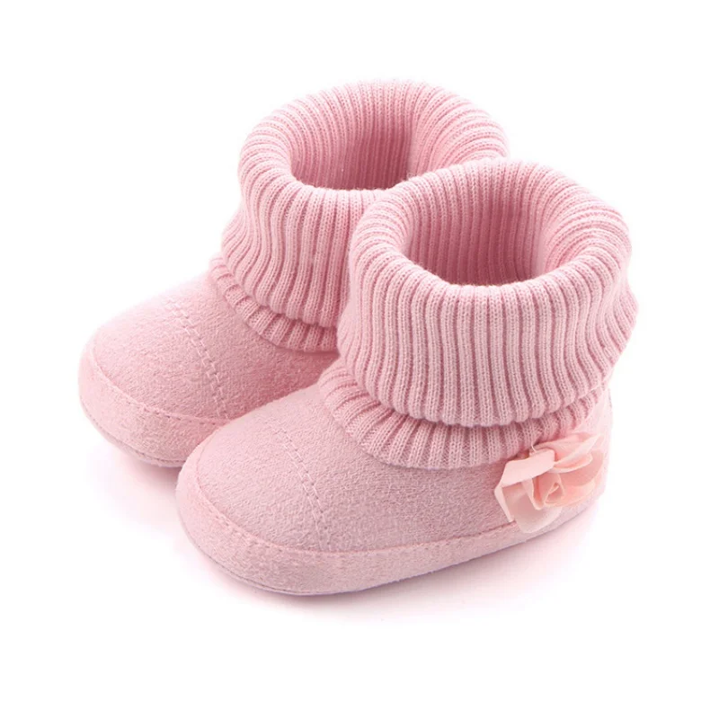 Winter Warm Baby Shoes Autumn Crib Pram First Walkers Kids Newborn Infant Toddler Super Keep Warm Flower Boots Glirs shoes