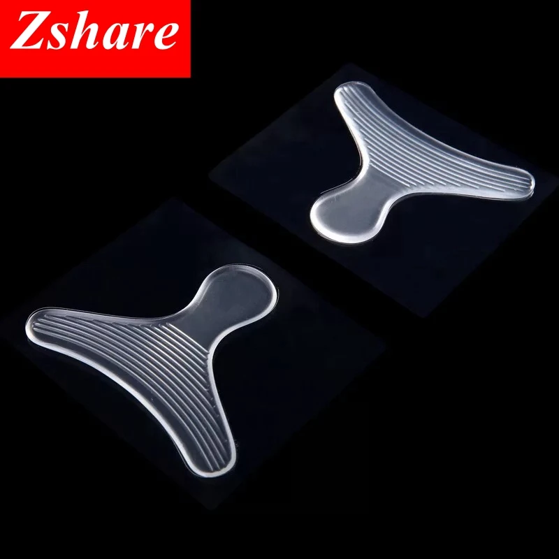 

1Pair Soft Silicone T-Shape High Heel Liner Support Orthotic Shoes Insert Insoles Foot Heel Protector Cushion Pads for Women HT2