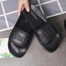 Мужские летние шлепанцы; сандалии; мужские шлепанцы; Домашние или уличные пляжные вьетнамки; мужские модные домашние Нескользящие воздухопроницаемые Тапочки