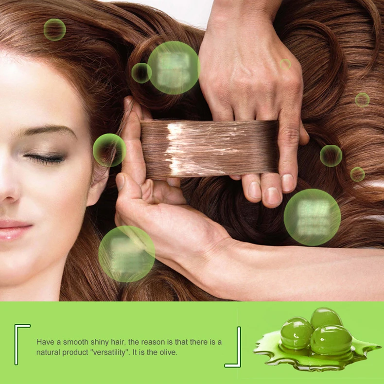Hair Conditioner Olive Nursing Non Evaporation Film Reverse And