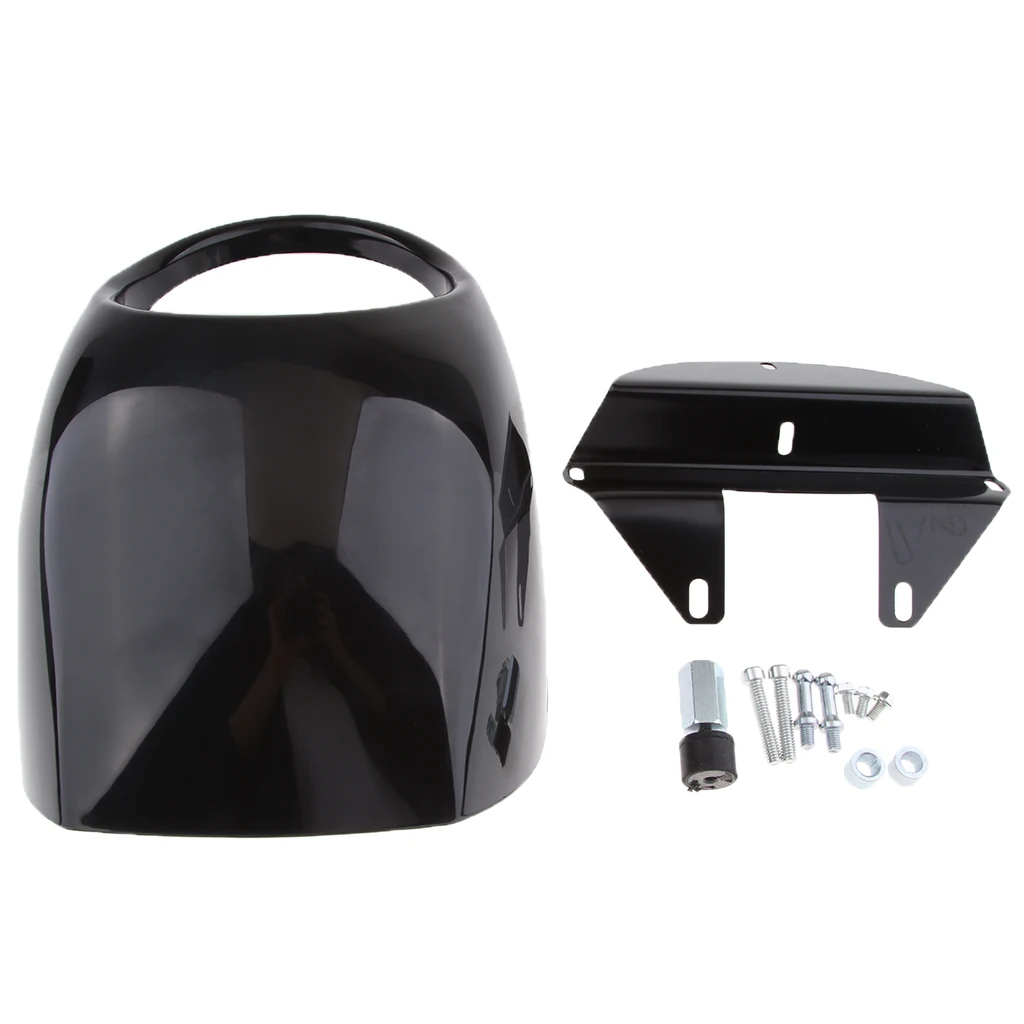 

Motorcycle Universal Retro Headlight Fairing Wind Screen for Cafe Racer
