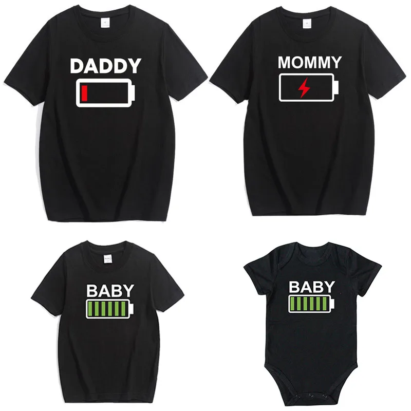 Funny Printed Matching Family Tee-5