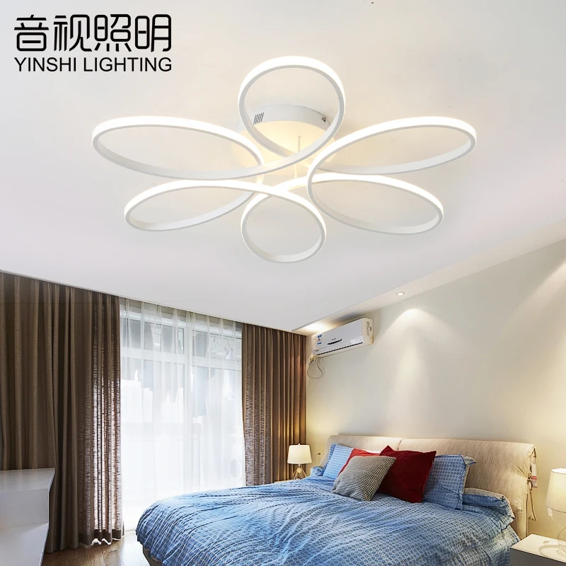 

Nordic Modern Alu Ceiling Light Led Ring Mounted Lamp For Master Bedroom Living Room Home Lighting illumination Decoration