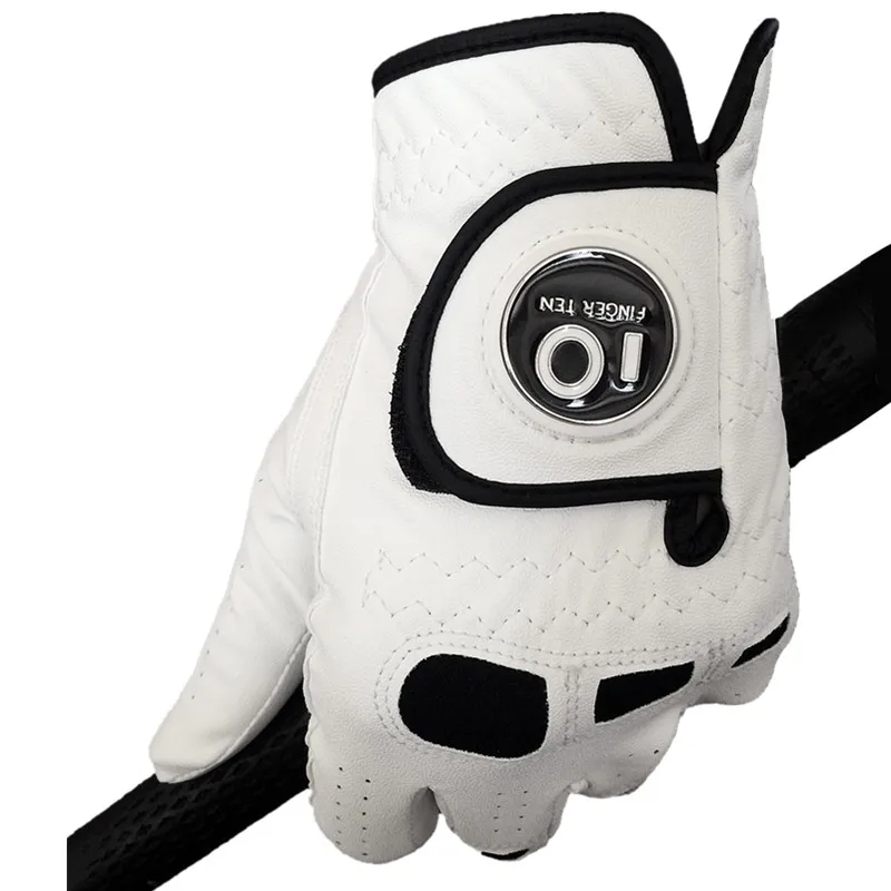 Buy Mens Golf Gloves With Ball Marker Worn on Right