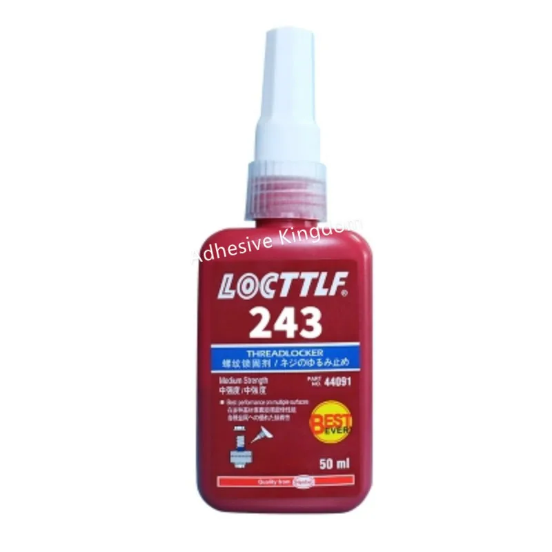 

2Pcs 50ml Loctite screw adhesive 243 anaerobic super glue high strength anti-loose anti-slip seal thread lock