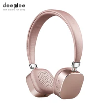 Deepdee модный bluetooth наушники большой Беспроводной Портативный гарнитура с HD микрофон для смартфонов громкой связи вызовы повязка на голову