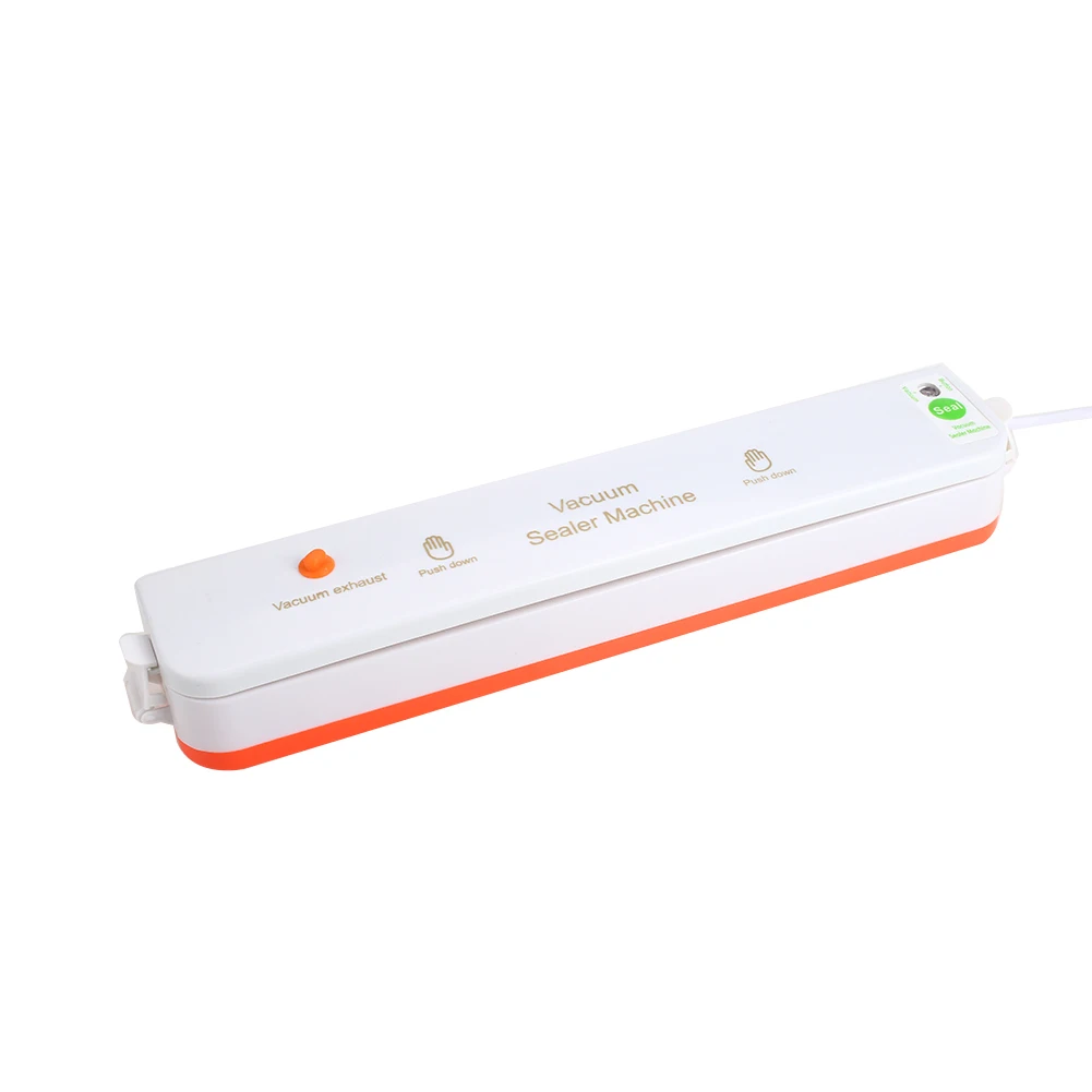 

Household Food Vacuum Sealer Packaging Machine Film Sealer Vacuum Packer Including 10Pcs Bags