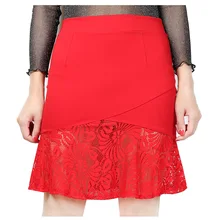 Миди-юбка Лидер продаж юбка миди в стиле "Лолита" Настоящее Faldas Mujer свободные шить кружевные колготки с мешковатой юбкой в стиле хип-хоп для Высокая Талия