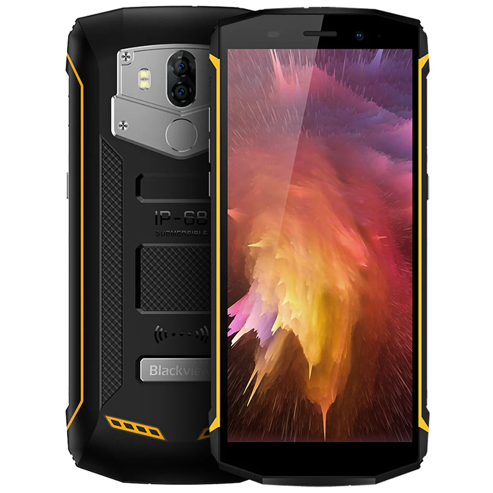 Blackview BV5800 PRO 4G Android 8,1 5,5 дюймов MT6739 4 ядра 1,5 ГГц 2 ГБ 16 ГБ 13.0MP 0.3MP сзади Камера IP68 водонепроницаемый Беспроводной