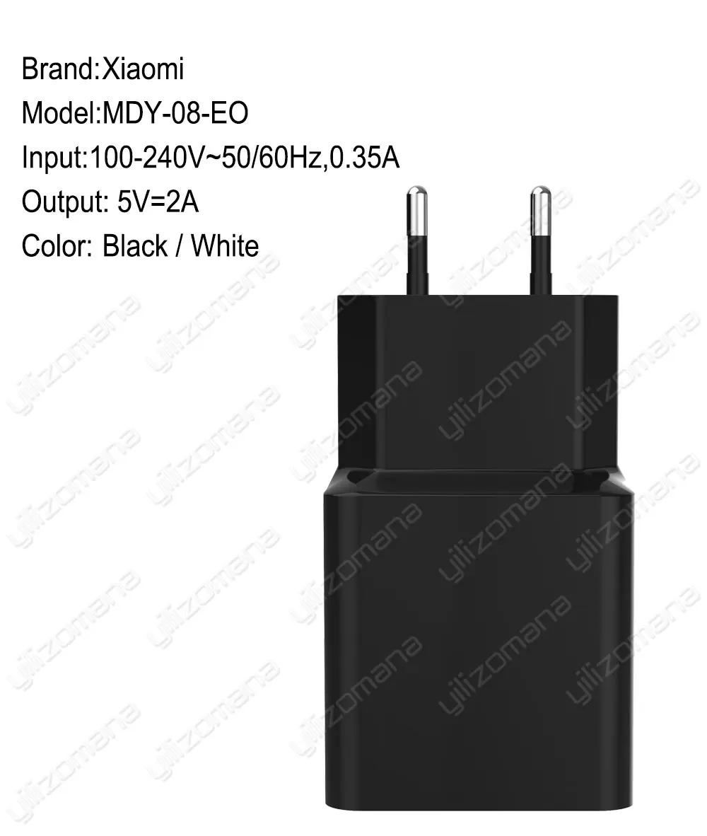 Xiaomi оригинальное зарядное устройство 5 В/2 а EU Type-C Micro USB кабель для передачи данных адаптер для зарядки для MI5 max 3S Redmi Note 3 4 pro 4X5 5S