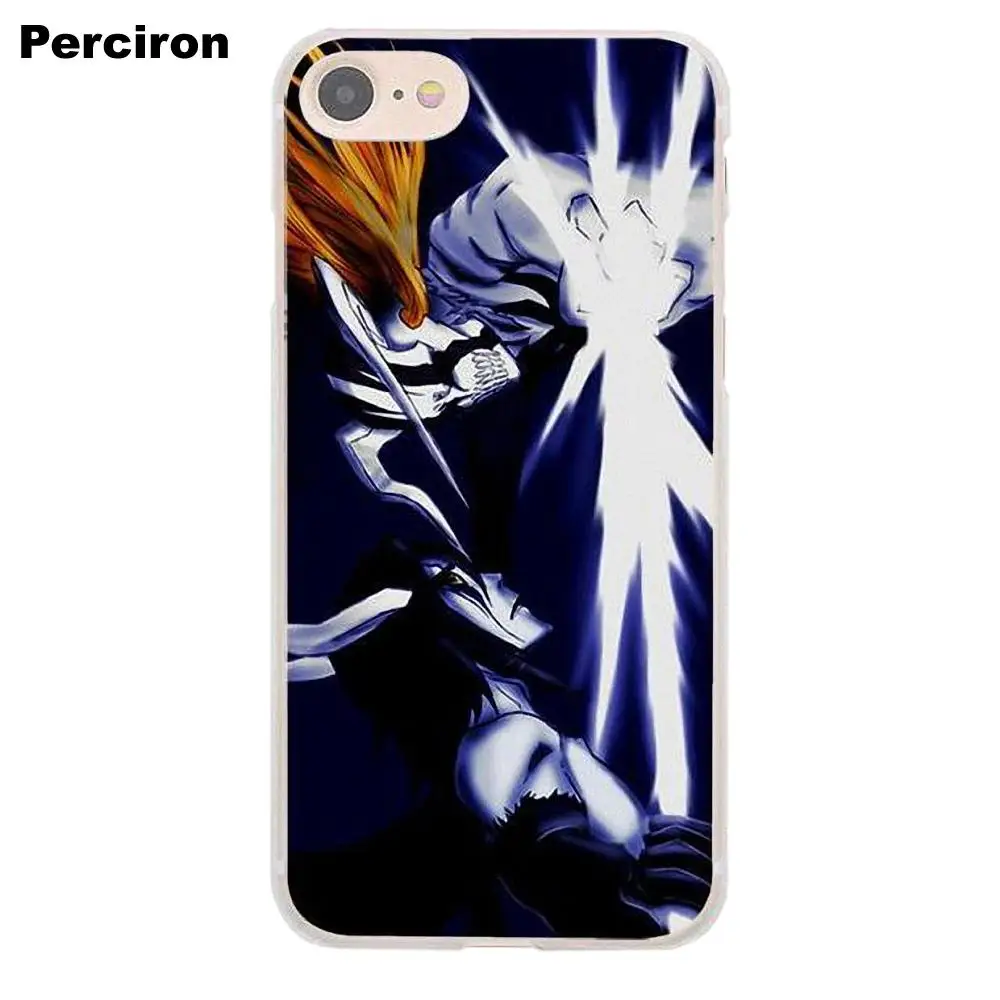 Аниме Bleach Ichigo для Apple iPhone X 4 4S 5 5C SE 6 6S 7 8 Plus LG G3 G4 G5 G6 K4 K7 K8 K10 V10 V20 мягкий чехол из