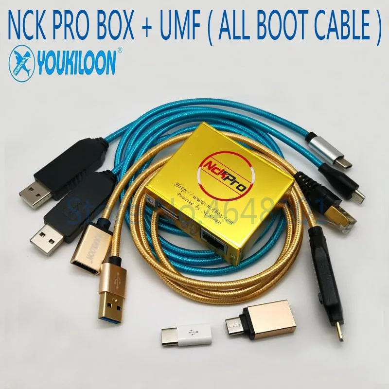 Новейший NCK Pro box NCK Pro 2 box(поддержка NCK+ UMT 2 в 1)+ usb type-C+ UMF весь кабель запуска для Huawei